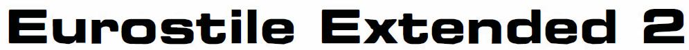 Eurostile Extended 2